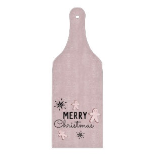 Glad Jul Kaka Pepparkakor Rosa  