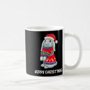 Glad jul kanin jultröja kanin  kaffemugg