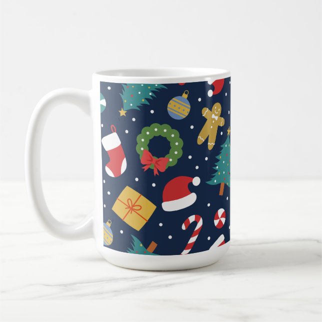 Glad Jul Kaos Mugg (Vänster)