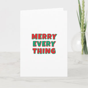 Glad jul Klassisk Unik Minimalistisk Enkel Kort