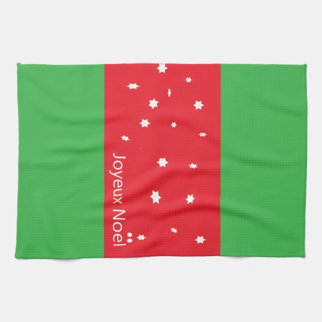 Glad Jul Kökshandduk (Horisontell)