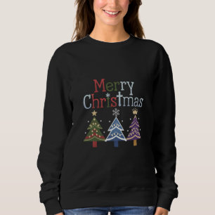 Glad Jul Kors Julgran Retro T Shirt