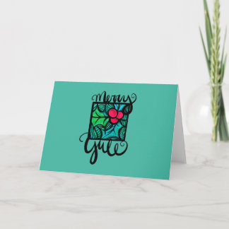 Glad jul                                         kort