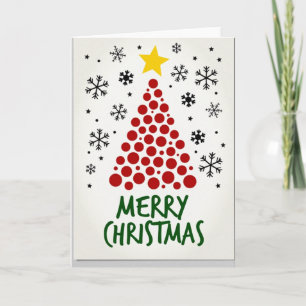 Glad jul-kort kort