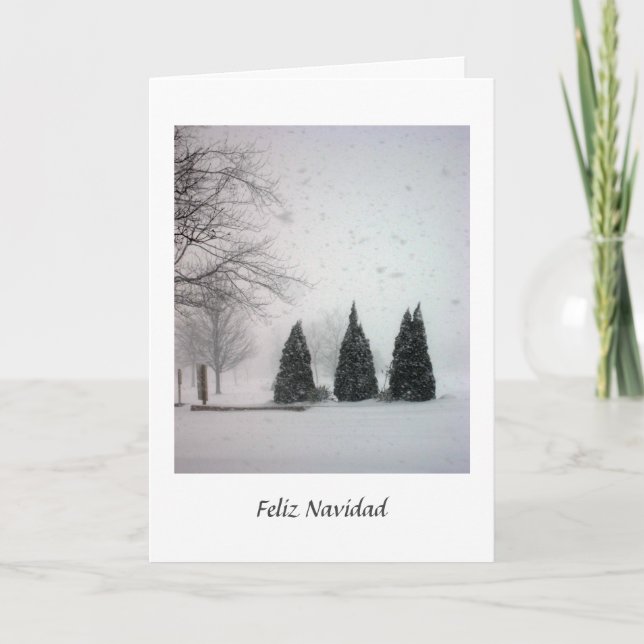 Glad jul-kort kort (Framsida)