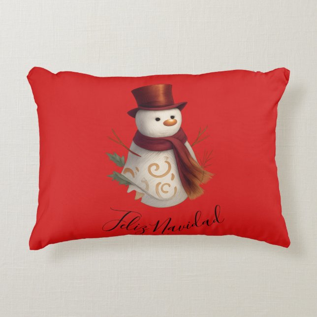 Glad jul kudde - Feliz Navidad (Framsidan)