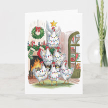 Glad jul Kyckelälskare Julkort