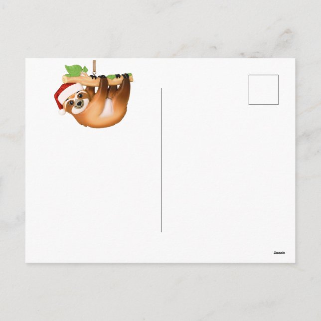 Glad jul Latmask Julkort Postkort Helg Vykort (Baksida)