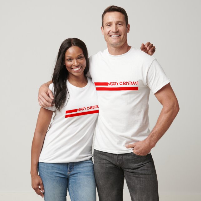 GLAD JUL LINJER T SHIRT (Unisex)