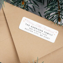 Glad Jul liten Juladress