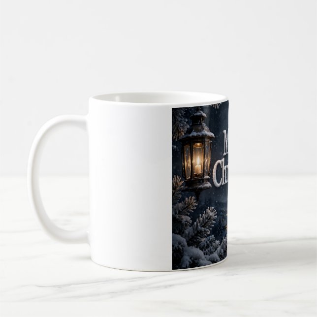 Glad jul Lyktor Kaffemugg (Vänster)