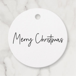 Glad jul-manus gåvor etiketter