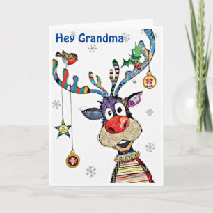 *GLAD JUL** MED MORMOR/ MORMOR JUL HELGKORT