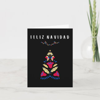 Glad jul mexikansk spansk jul kort