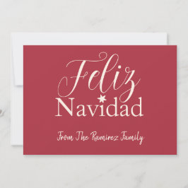 Glad jul Modern jul familjehelgdag Inbjudningar