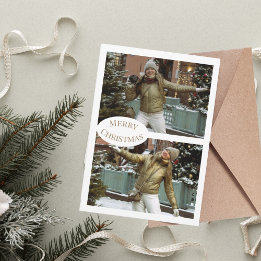Glad jul Moodboard Foto Julkort
