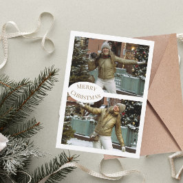 Glad jul Moodboard Foto Julkort