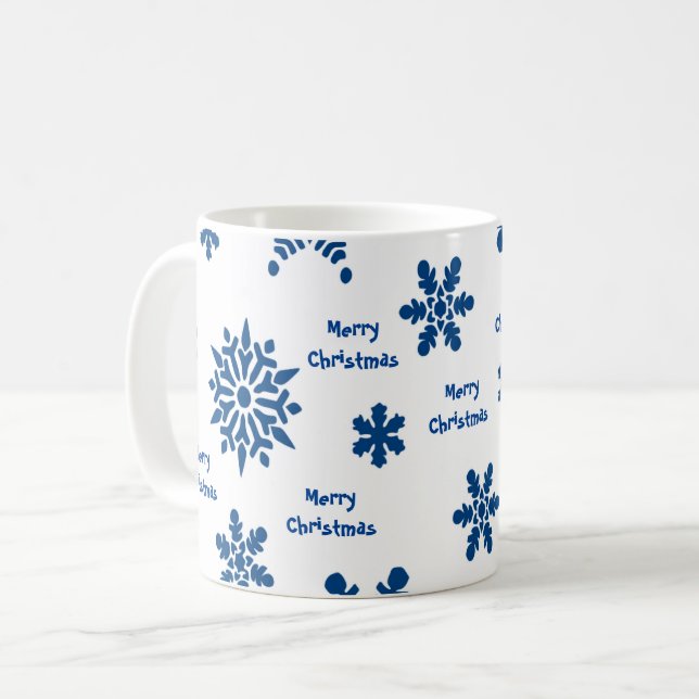 Glad jul-mugg kaffemugg (Framsida vänster)
