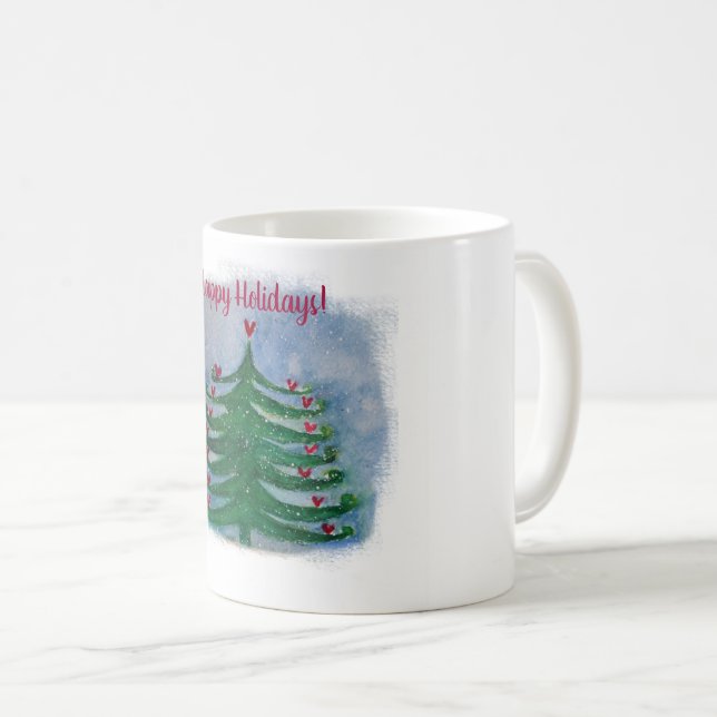 Glad jul-mugg kaffemugg (Framsida höger)