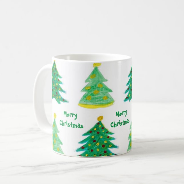 Glad jul-mugg kaffemugg (Framsida vänster)
