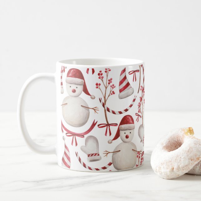Glad jul-mugg kaffemugg (Med munk)