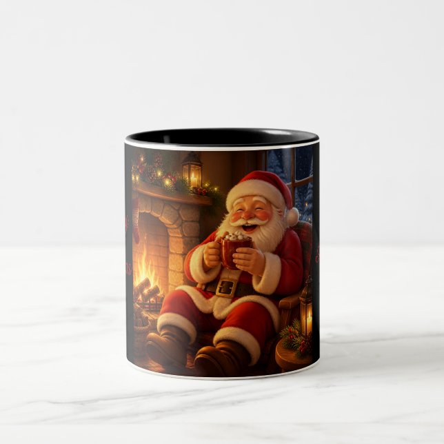 Glad jul-mugg Två-Tonad mugg (Center)