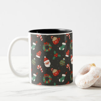 Glad jul-mugg Två-Tonad mugg