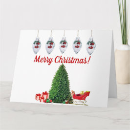 Glad jul och gott nytt år Kort