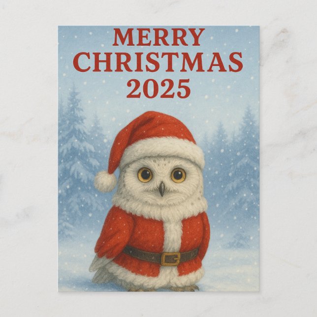 Glad Jul Ön  Vykort (Framsida)