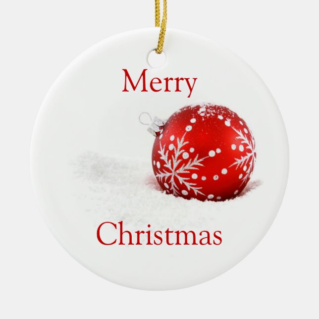 Glad Jul Ornament (Framsidan)