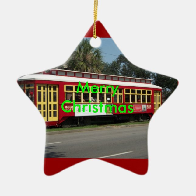 Glad jul-ornament julgransprydnad keramik (Framsidan)