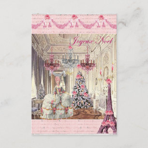 Glad Jul Palats Versailles Marie Antoinette Inbjudningar