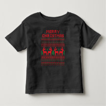 GLAD JUL PIXEL ART STIL T-Shirt