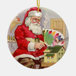 Glad jul polska Merry Christmas-dekoration Julgransprydnad Keramik