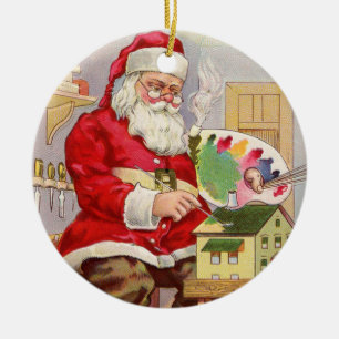 Glad jul polska Merry Christmas-dekoration Julgransprydnad Keramik