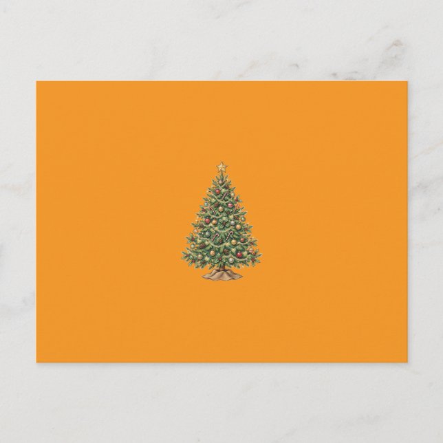 Glad jul Postkort Vykort (Framsida)