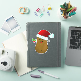 Glad jul potatis klistermärken