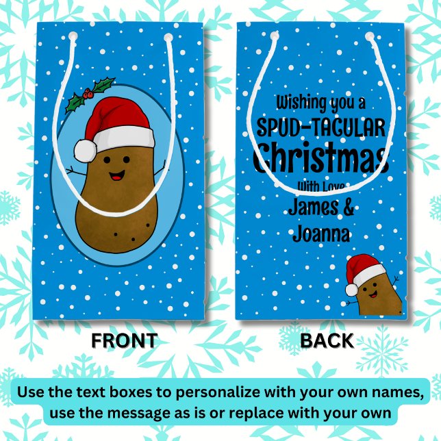 Glad jul Potatis Personlig (Skapare uppladdad)
