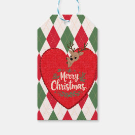 Glad jul presentkort presentetikett