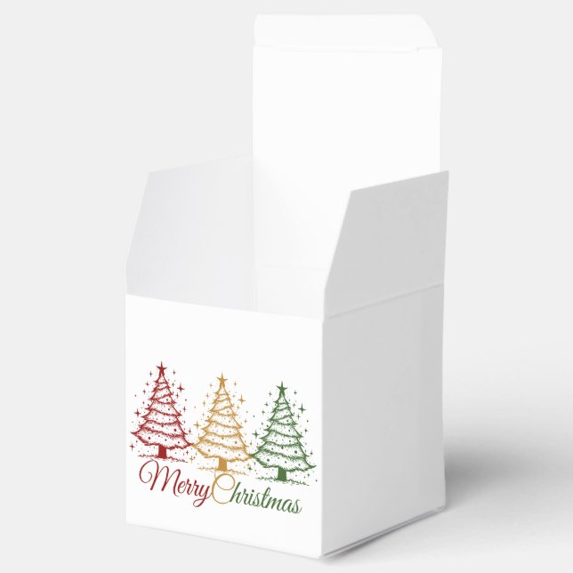 Glad jul presentlåda (Öppnad)