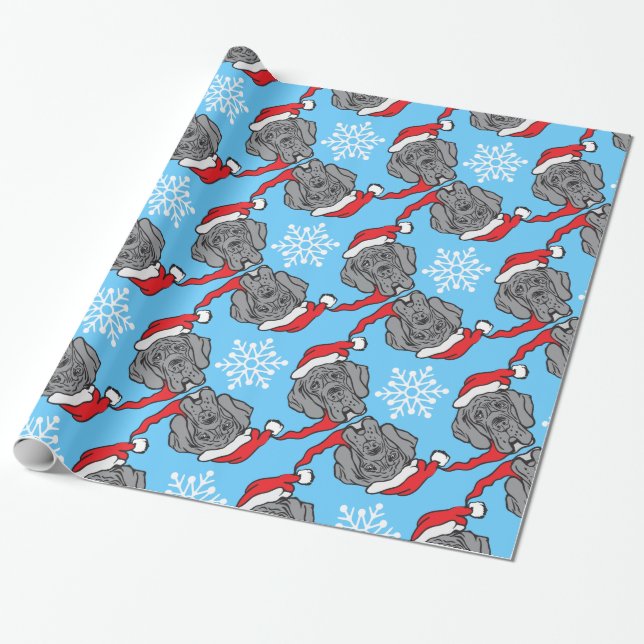 Glad jul! presentpapper (Utrullad)