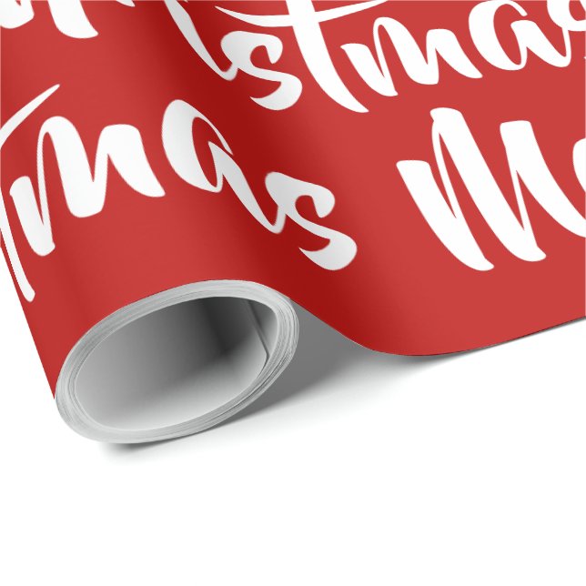 Glad jul presentpapper (Rullad Hörn)