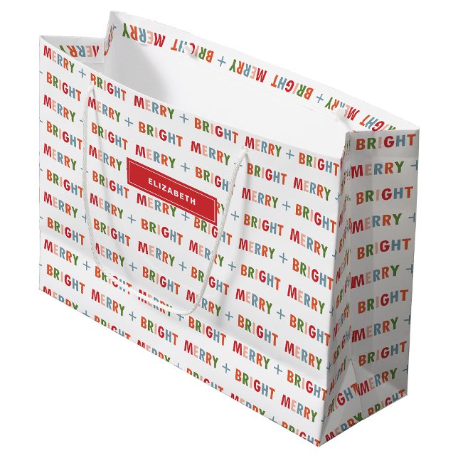 Glad jul presentpåse (Merry Christmas Holiday Gift Bag
)