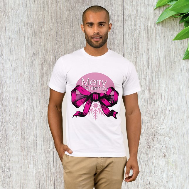 Glad jul Rosa Slinga T Shirt (Skapare uppladdad)