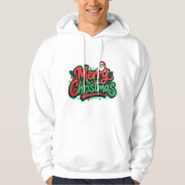 Glad Jul Semesterdesign Hoodie