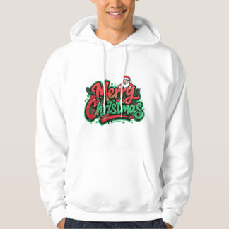 Glad Jul Semesterdesign Hoodie