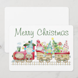 Glad jul semesterkort julkort