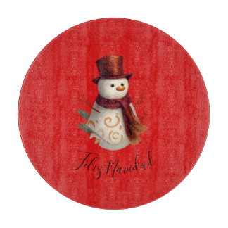 Glad jul skärbräda - Feliz Navidad