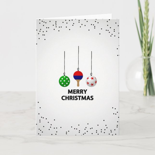 Glad jul Snömannen-sonkort Kort (Framsida)