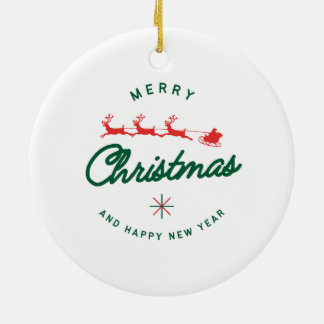 Glad jul stämning Ornament